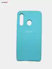 Лазурный чехол Silicone Cover для  Samsung A40, A70, A01, A20S, A21, A9S, A70S, A91, M10, M0