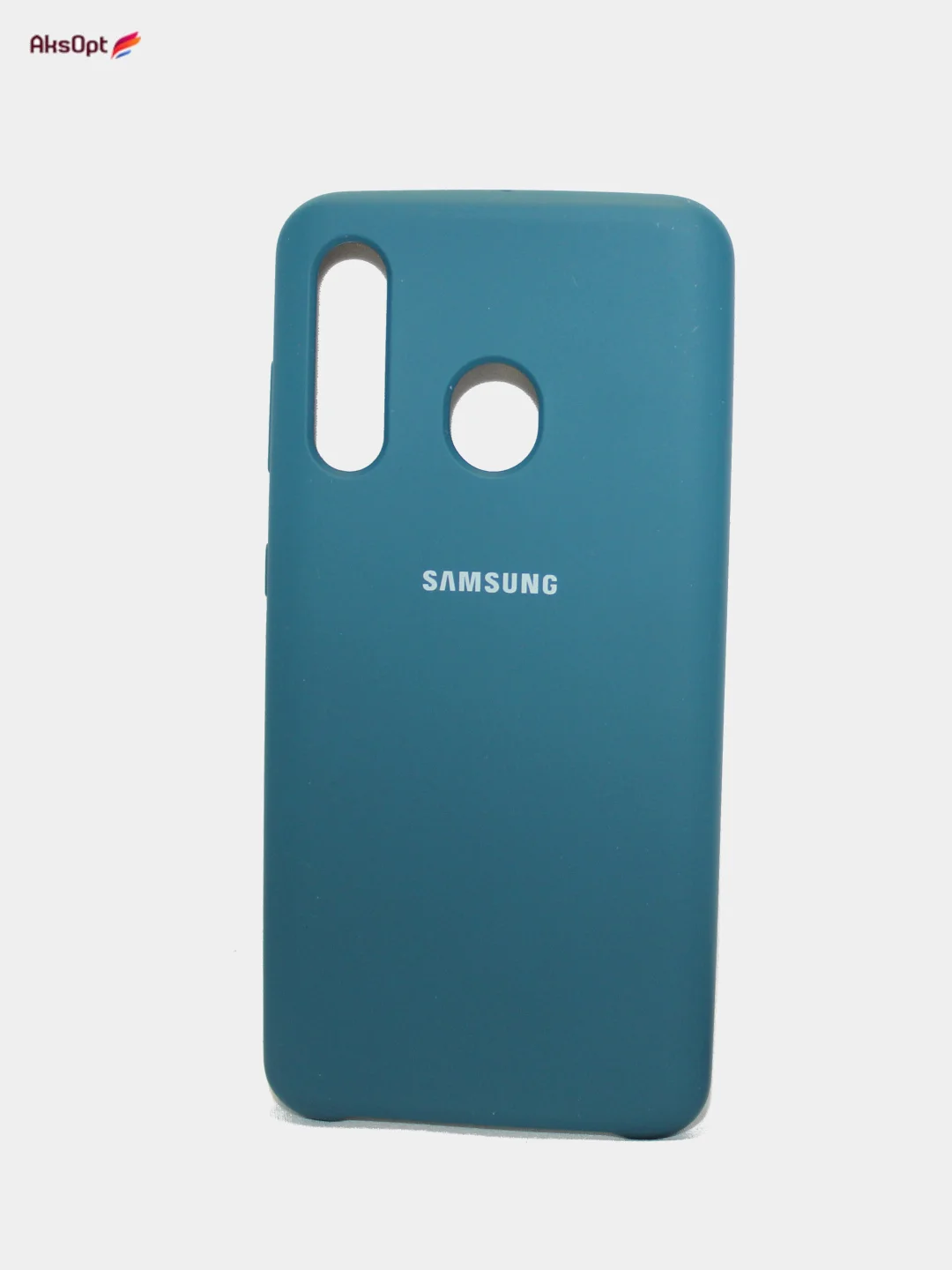 Тёмно-бирюзовый чехол Silicone Cover для  Samsung A40, A70, A01, A20S, A21, A9S, A70S, A91, M10, M0