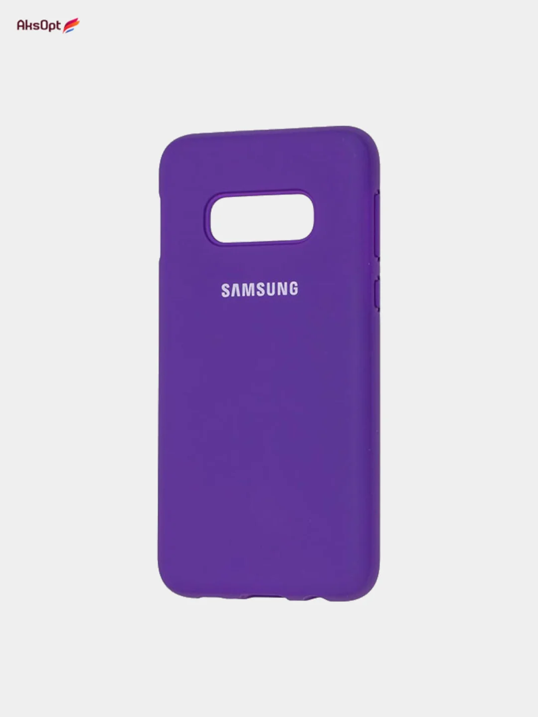 Фиолетовый чехол Silicone Cover для  Samsung A40, A70, A01, A20S, A21, A9S, A70S, A91, M10, M0
