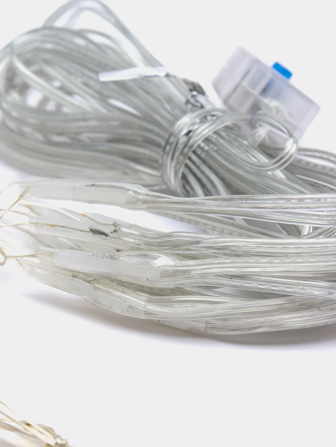 Желтый светодиодная гирлянда LED штора занавес с дистанционным USB пультом управления, 3на3 метра