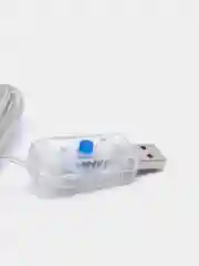 Синий светодиодная гирлянда LED штора занавес с дистанционным USB пультом управления, 3на3 метра
