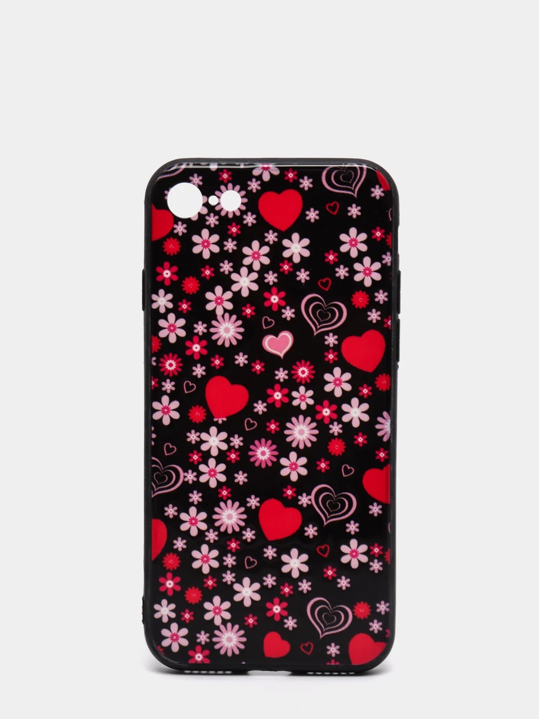 Фиолетовый плотный чехол накадка на iPhone 7/8
