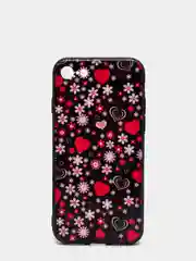 Фиолетовый плотный чехол накадка на iPhone 7/8