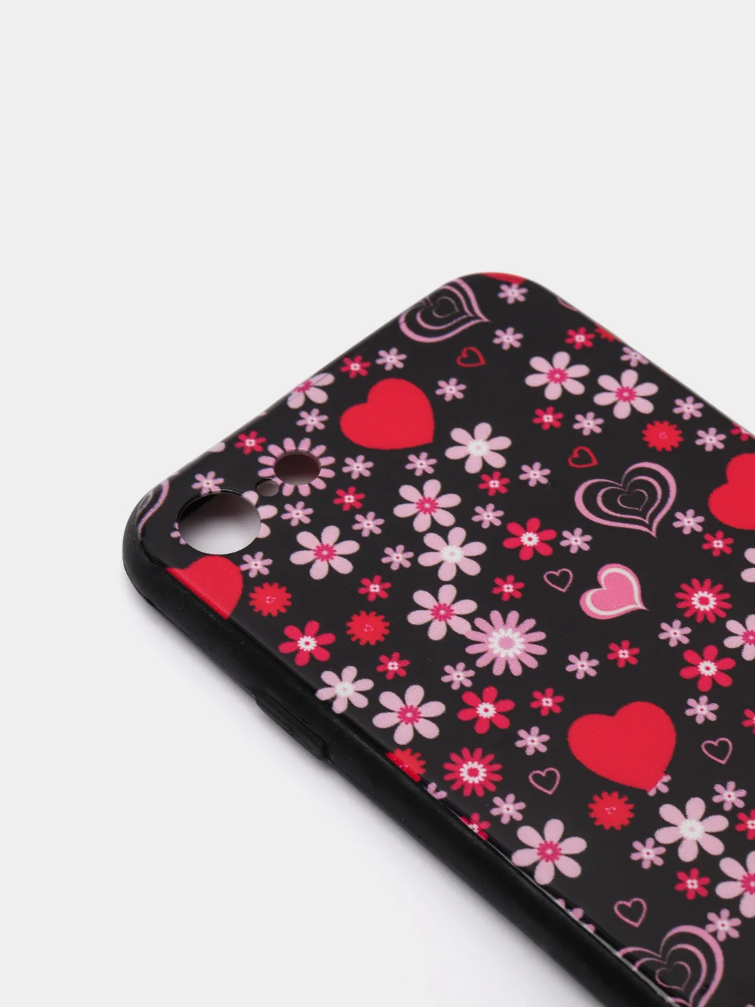 Фиолетовый плотный чехол накадка на iPhone 7/8