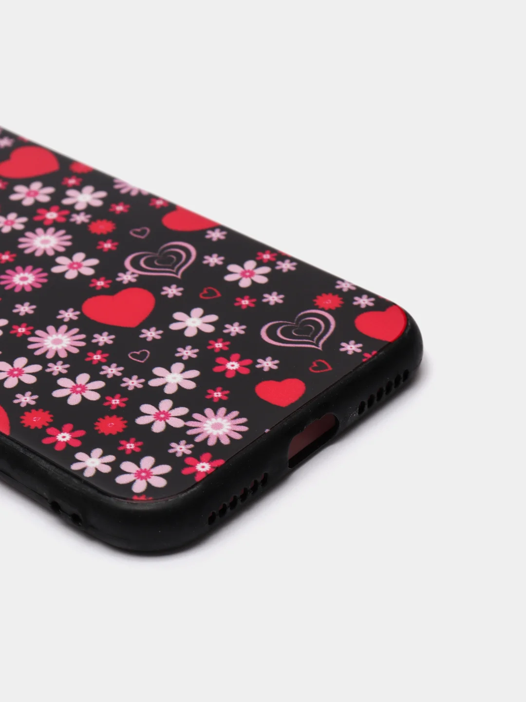 Фиолетовый плотный чехол накадка на iPhone 7/8