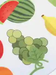 Фетр с рисунком "Фрукты"