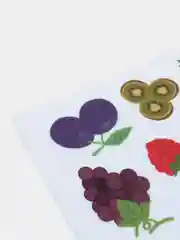 Фетр с рисунком "Фрукты"