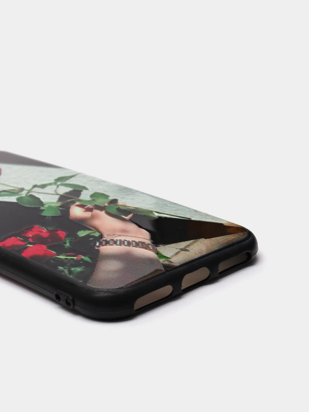 Багровый плотный чехол накадка на iPhone 7/8