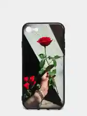 Багровый плотный чехол накадка на iPhone 7/8