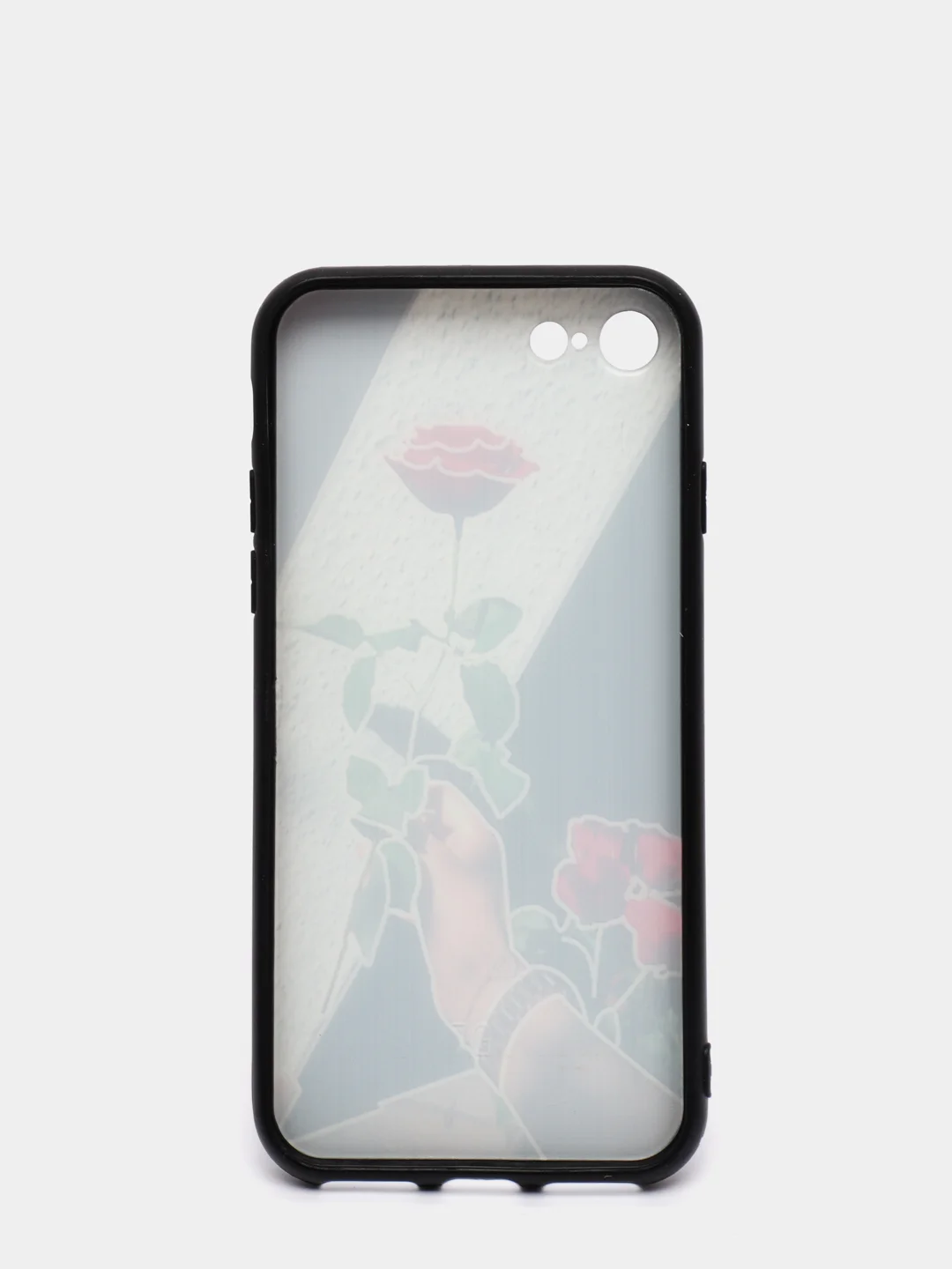 Багровый плотный чехол накадка на iPhone 7/8
