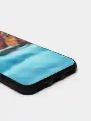 Голубой плотный чехол накадка на iPhone 7/8