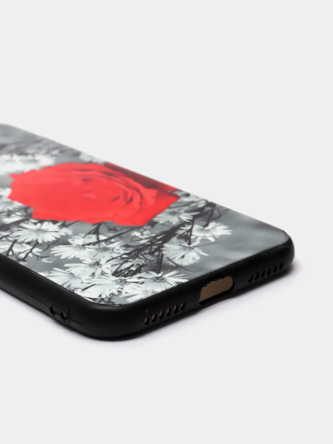 Серый плотный чехол накадка на iPhone 7/8