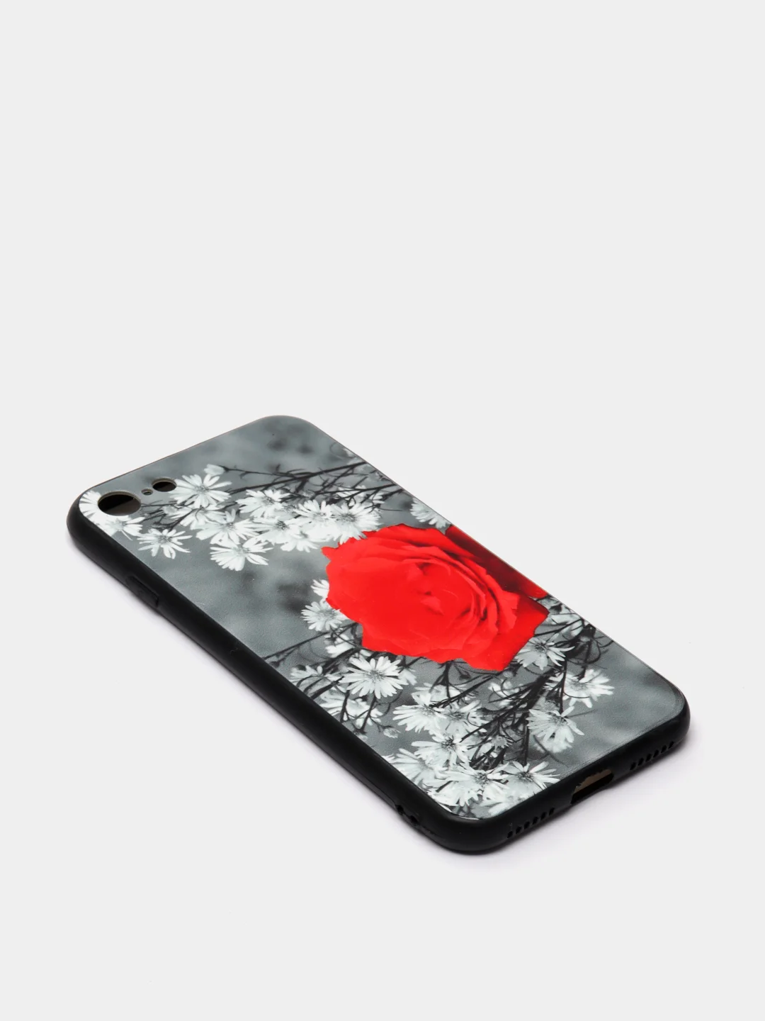 Серый плотный чехол накадка на iPhone 7/8