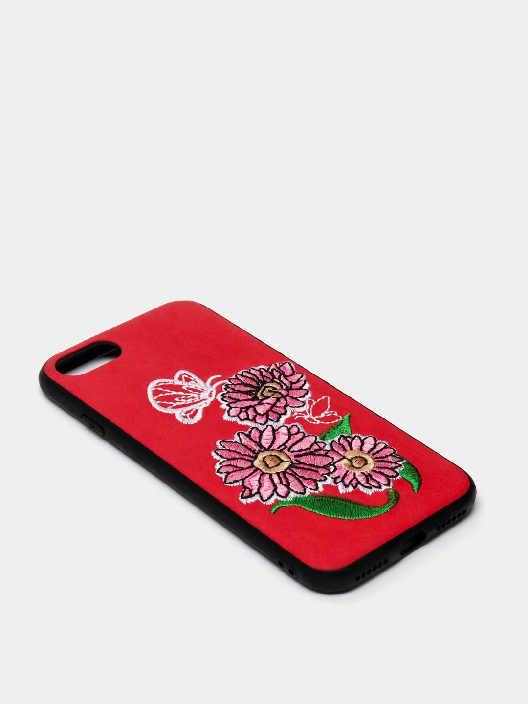 Красный плотный чехол накадка на iPhone 7/8