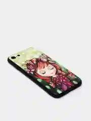 Лесной зеленый плотный чехол накадка на iPhone 7/8
