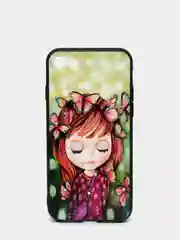 Лесной зеленый плотный чехол накадка на iPhone 7/8