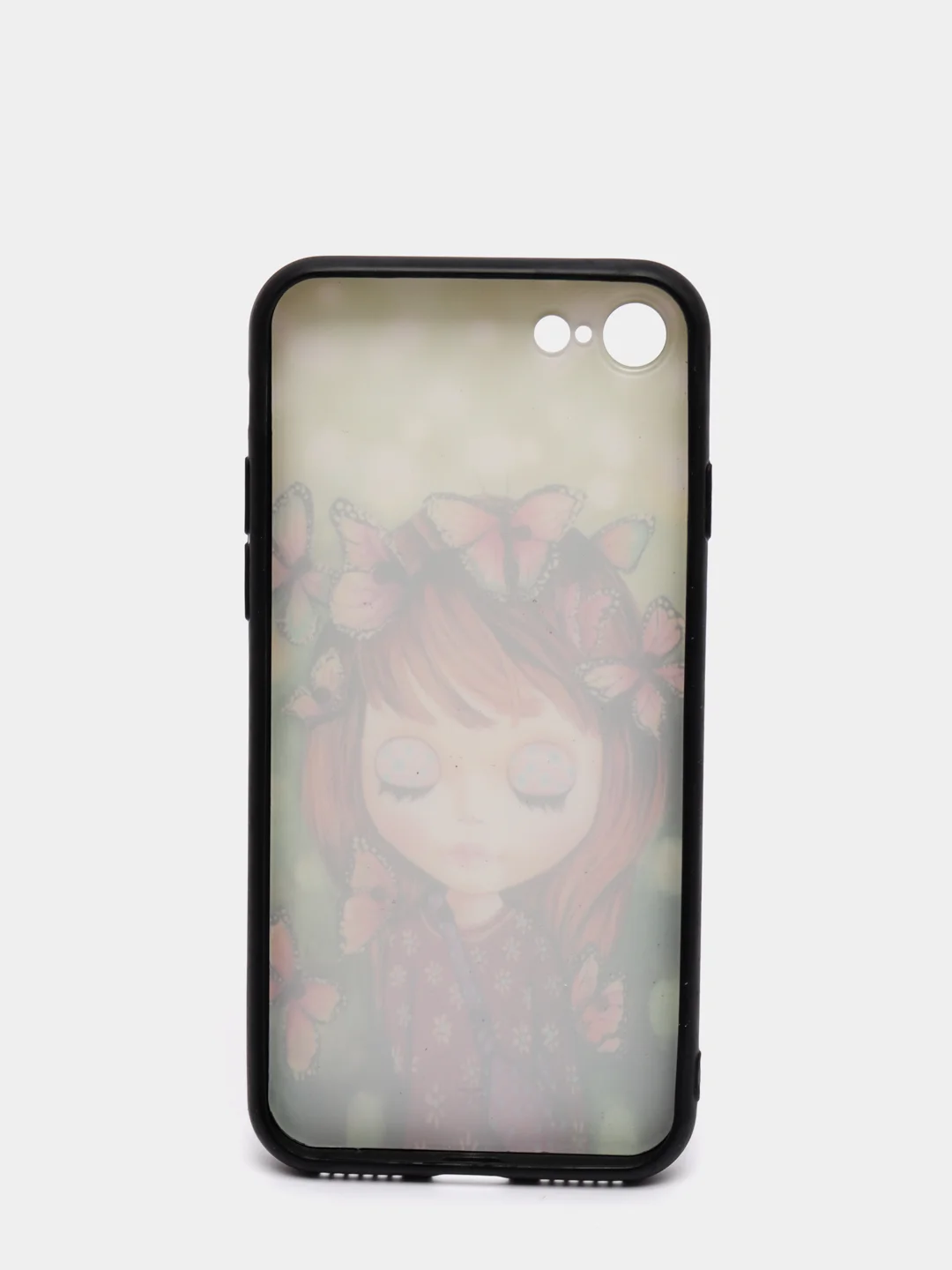 Лесной зеленый плотный чехол накадка на iPhone 7/8
