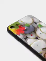 Салатовый плотный чехол накадка на iPhone 7/8