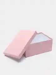 Розовый коробка подарочная прямоугольная