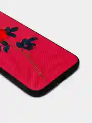 Вишнёвый плотный чехол накадка на iPhone 7/8