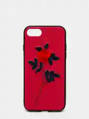 Вишнёвый плотный чехол накадка на iPhone 7/8