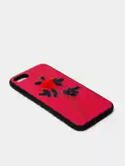 Вишнёвый плотный чехол накадка на iPhone 7/8