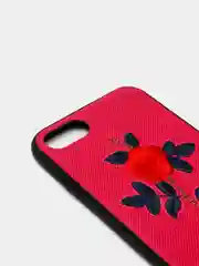 Вишнёвый плотный чехол накадка на iPhone 7/8
