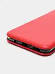 Красный чехол-книжка для Huawei Nova 3i, P Smart +, Nova 4, Y6 II, Mate 20, Mate 20 Pro