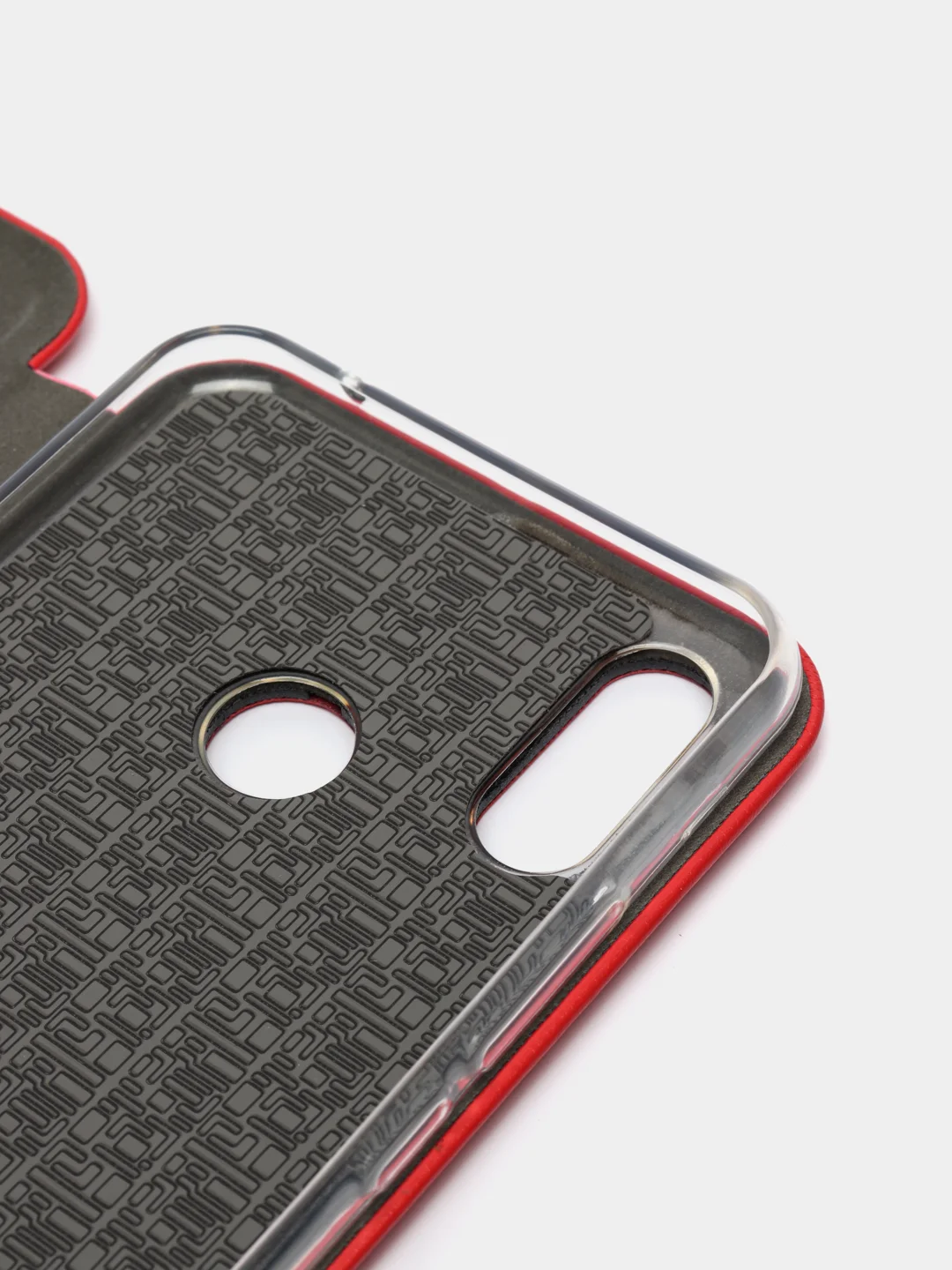 Красный чехол-книжка для Huawei Nova 3i, P Smart +, Nova 4, Y6 II, Mate 20, Mate 20 Pro