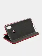 Красный чехол-книжка для Huawei Nova 3i, P Smart +, Nova 4, Y6 II, Mate 20, Mate 20 Pro