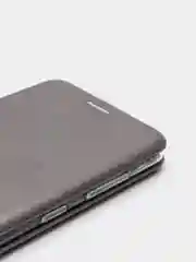 Серый чехол-книжка для Samsung Galaxy A60