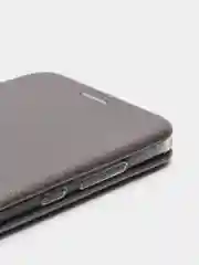 Серый чехол-книжка для Huawei Nova 3i, P Smart +, Nova 4, Y6 II, Mate 20, Mate 20 Pro