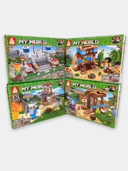 Конструктор "My World", 4 в 177-179 деталей