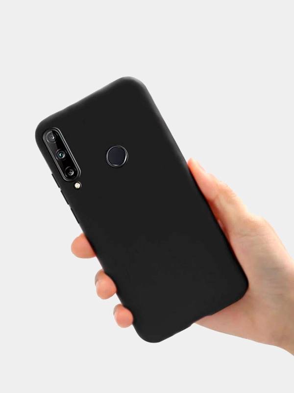 Черный силиконовый чехол для Huawei Honor 9A,9C,9S,10X,10X Lite, P Smart 2021, 2019, 2020