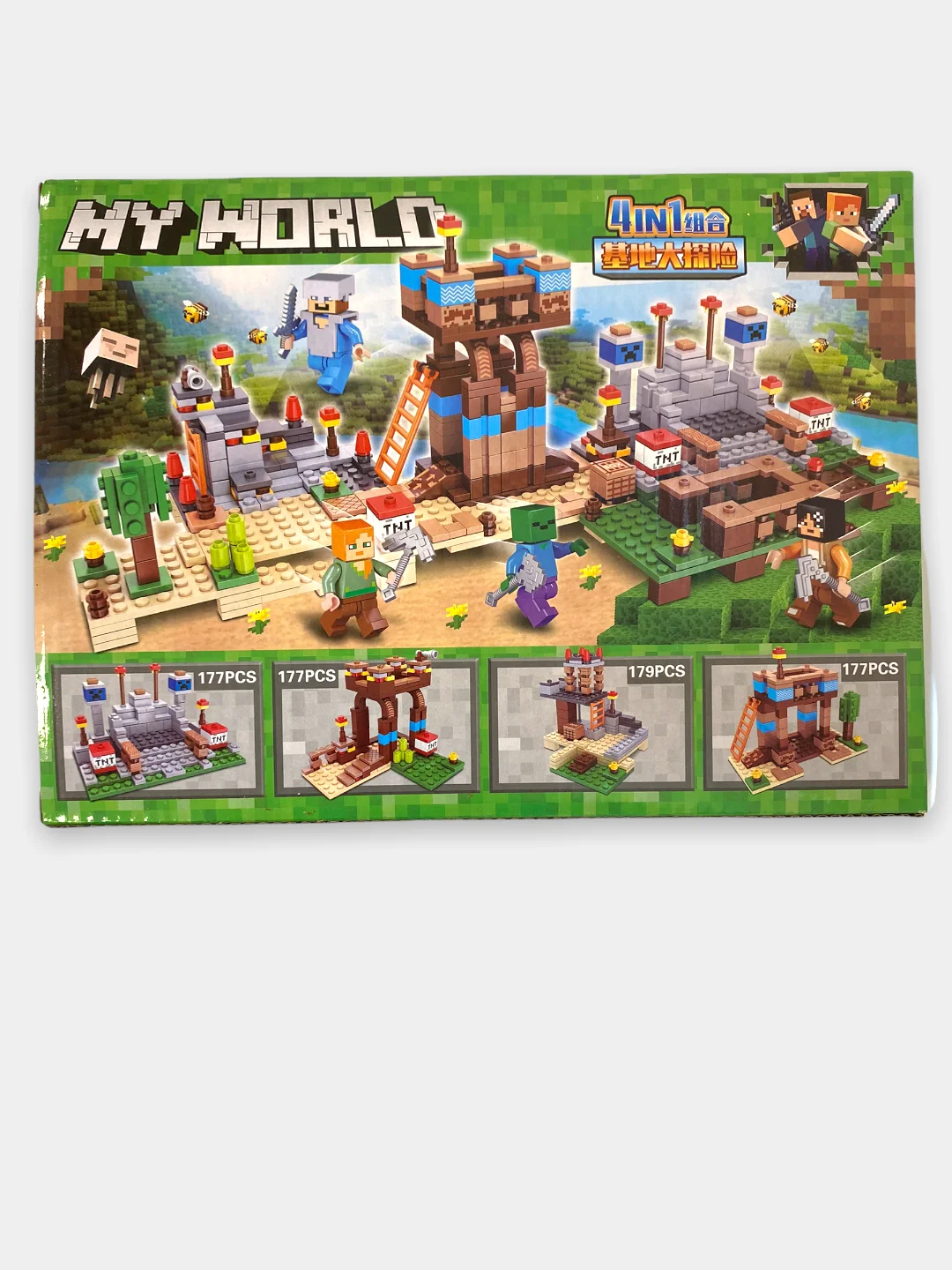 Конструктор "My World", 4 в 177-179 деталей