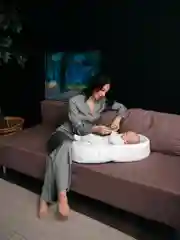 Подушка-кокон, позиционер с эффектом памяти "БЭЙБИ-Люлька". Размер:74х38х6/14
