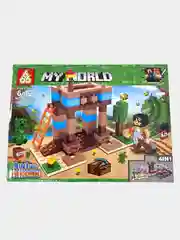 Черный конструктор My World, 4 в 1, 177-179 деталей
