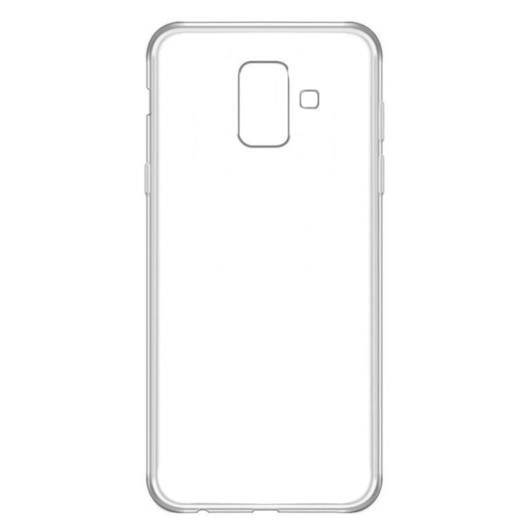 Защитный прозрачный силиконовый чехол для Samsung A6. A600