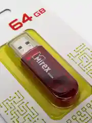 Красный флешка USB (64GB)