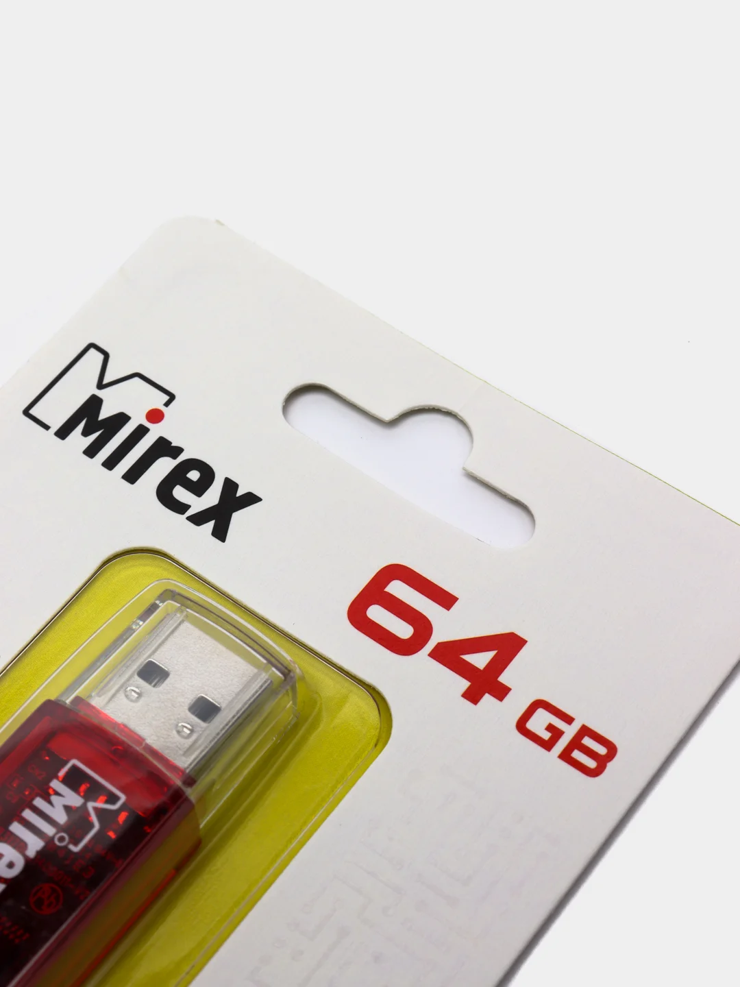 Красный флешка USB (64GB)