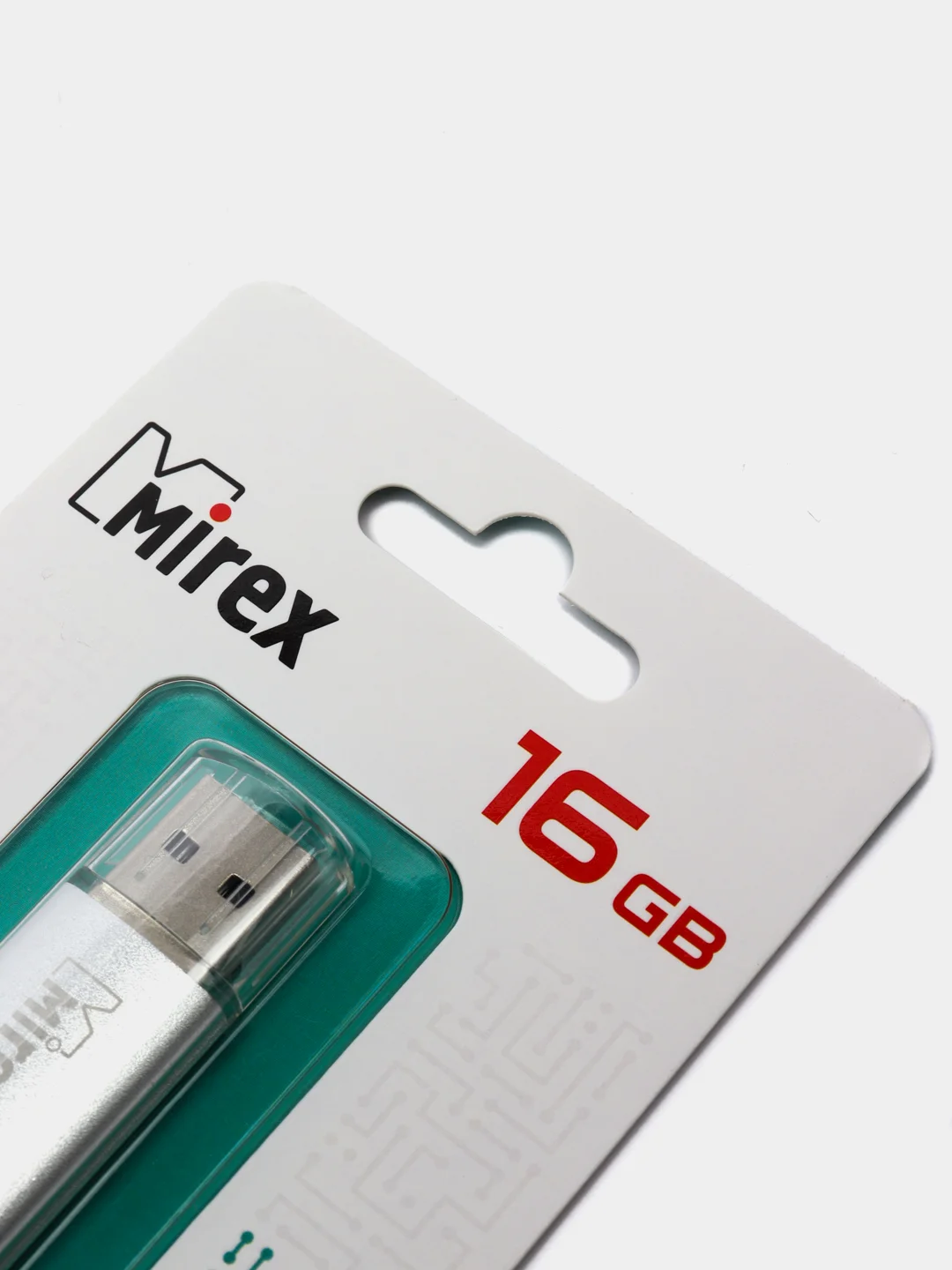 Серебряный флешка USB (16GB)