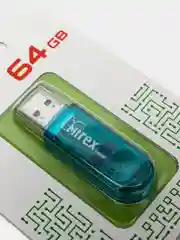 Голубой флешка USB (64GB)