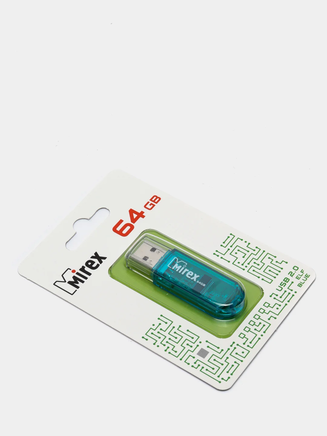 Голубой флешка USB (64GB)