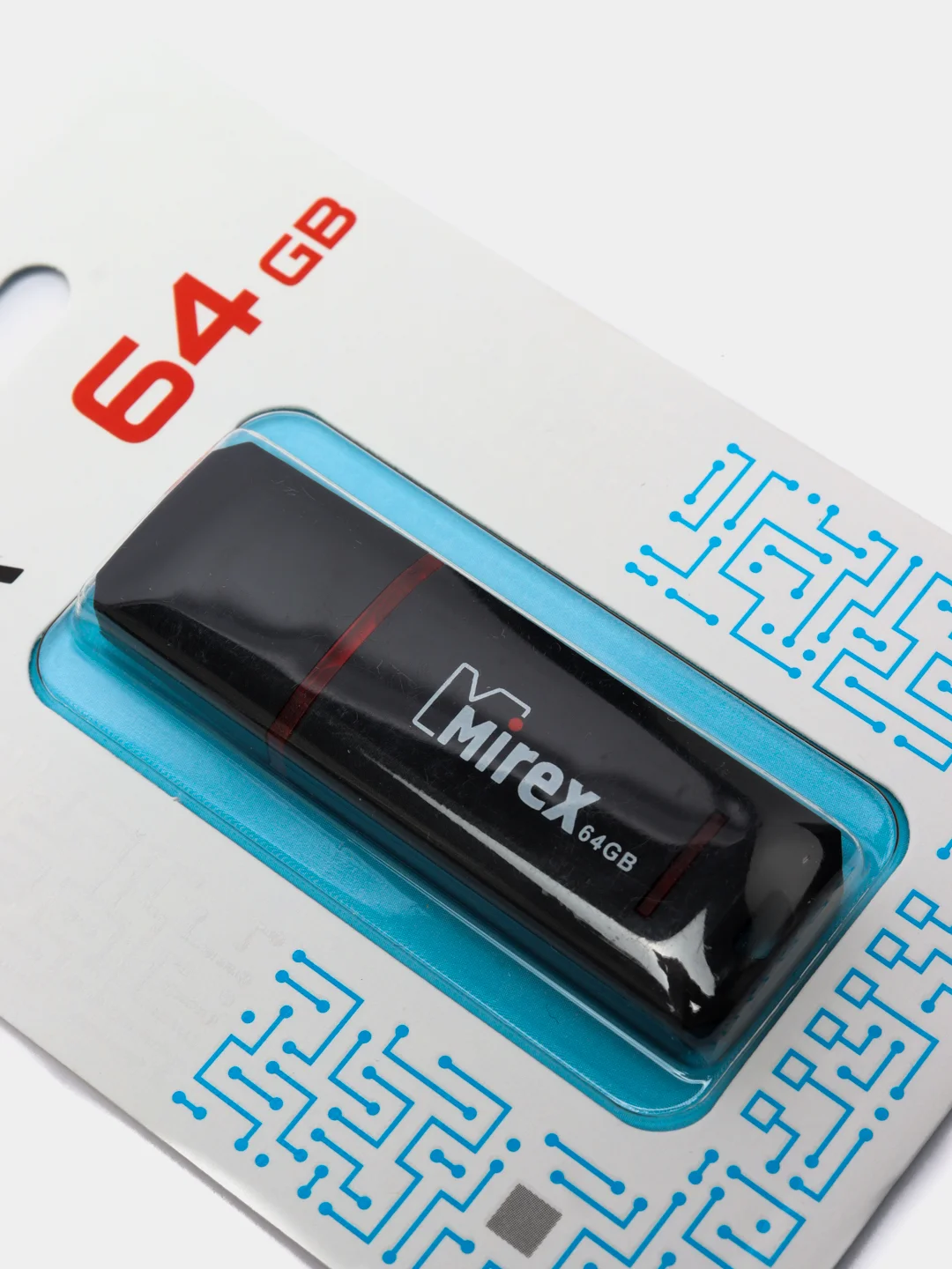 Черный флешка USB (64GB)