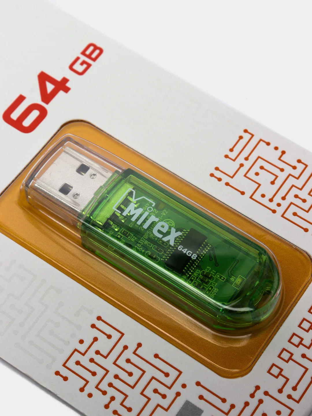 Зеленый флешка USB (64GB)