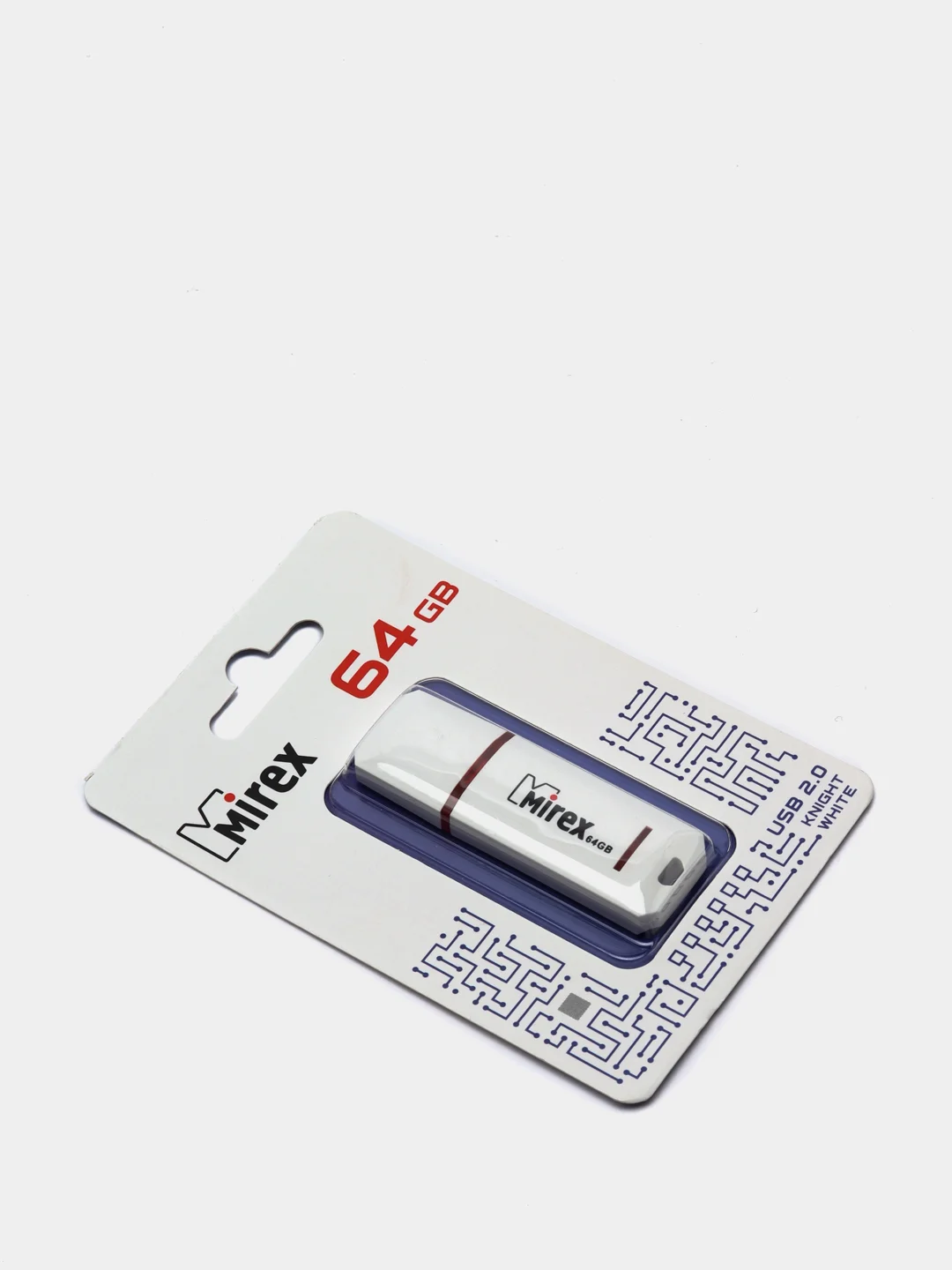 Белый флешка USB (64GB)