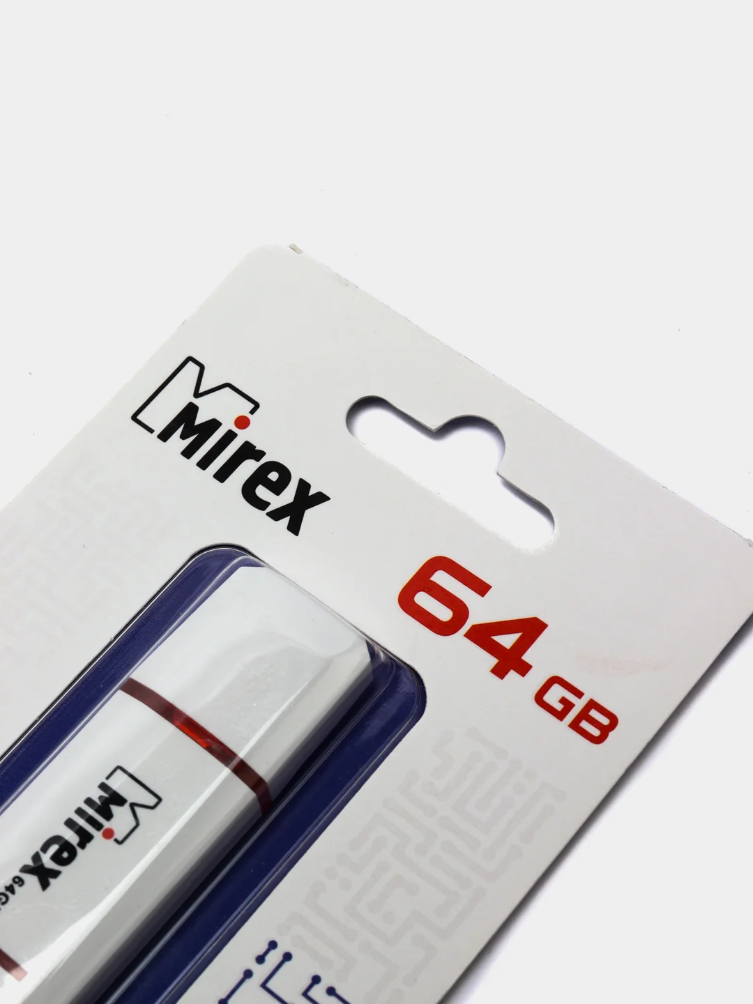 Белый флешка USB (64GB)