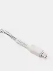 Белый кабель для зарядки Micro USB, Lightning, Type-C, usb-кабель для зарядки и синхронизации