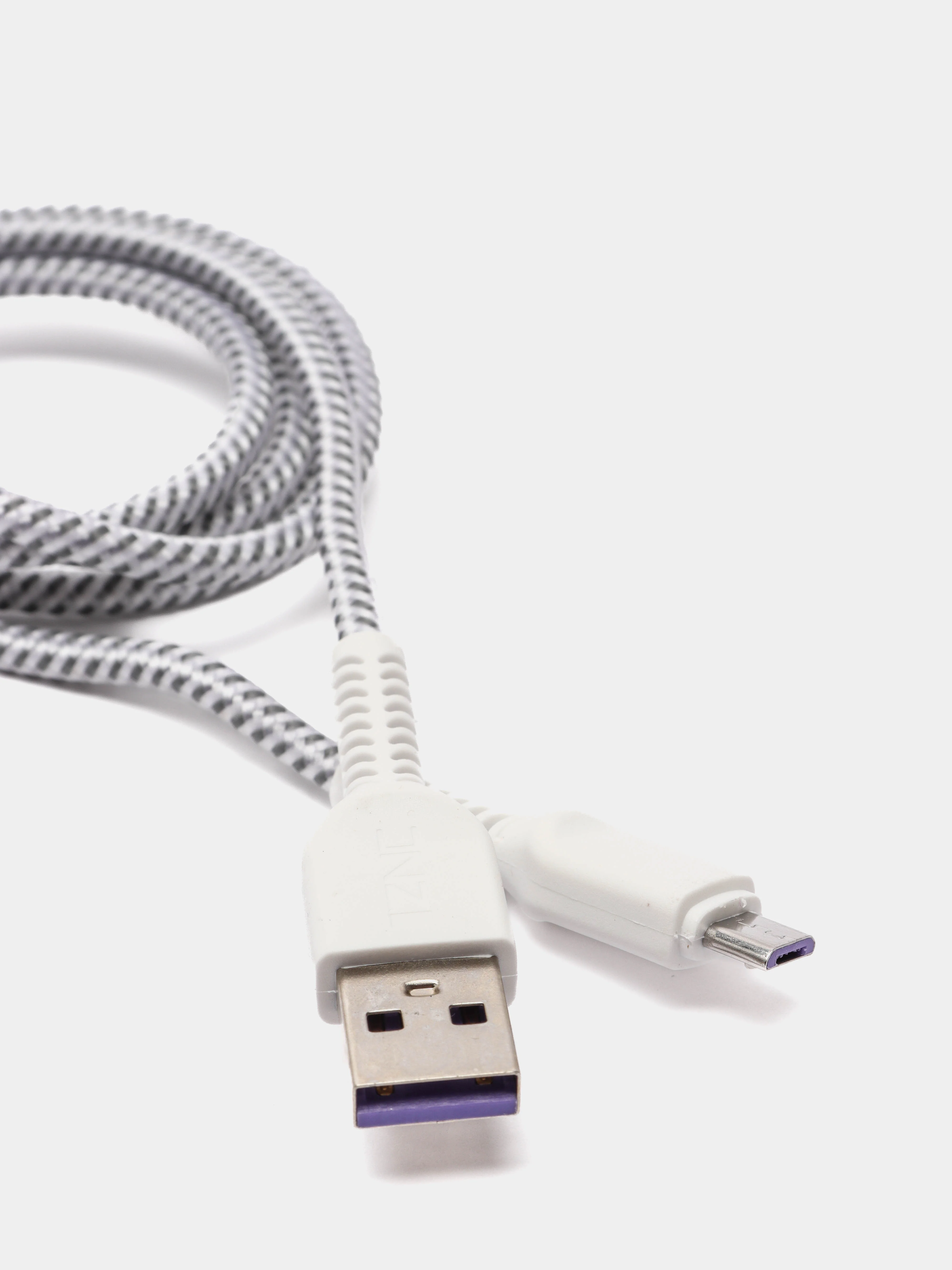Белый кабель для зарядки Micro USB, Lightning, Type-C, usb-кабель для зарядки и синхронизации