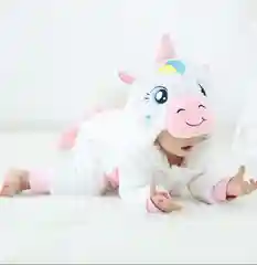 Белый кигуруми детский